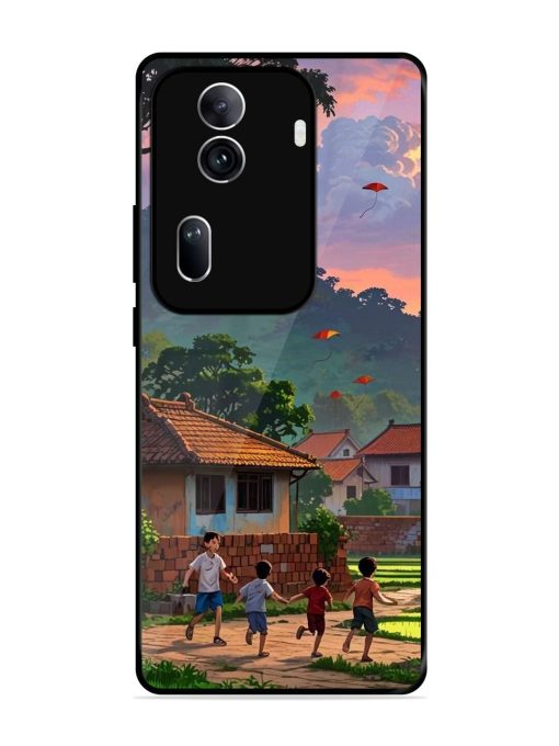 Sunset Play Glossy Soft Edge Case for Oppo Reno 11 Pro (5G)