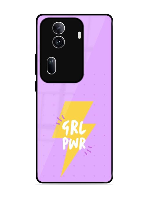 Girl Power Spark Glossy Soft Edge Case for Oppo Reno 11 Pro (5G) Chachhi