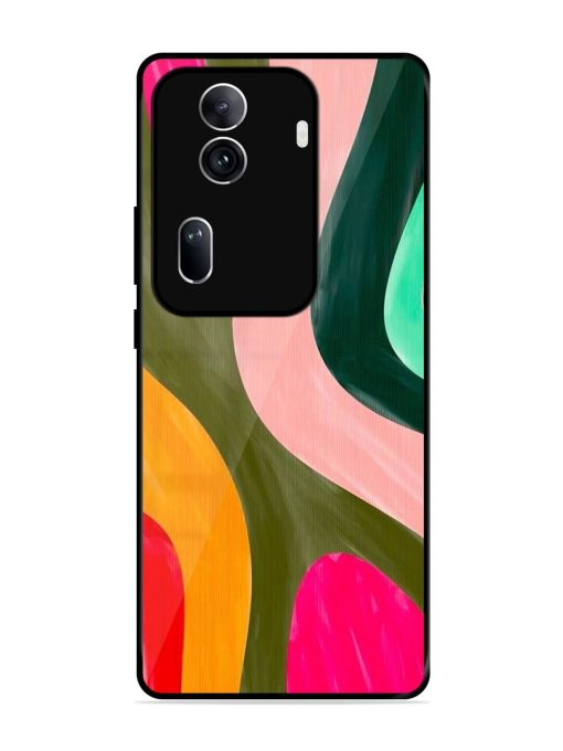 Wavy Wonder Glossy Soft Edge Case for Oppo Reno 11 Pro (5G) Chachhi