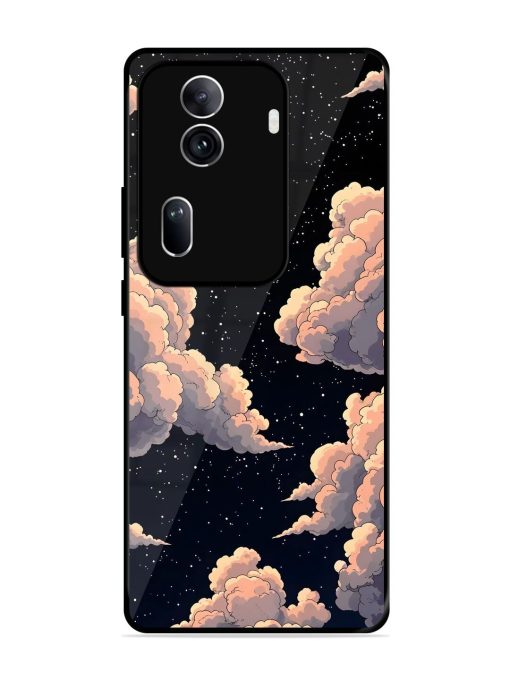 Starry Night Dreams Glossy Soft Edge Case for Oppo Reno 11 Pro (5G)