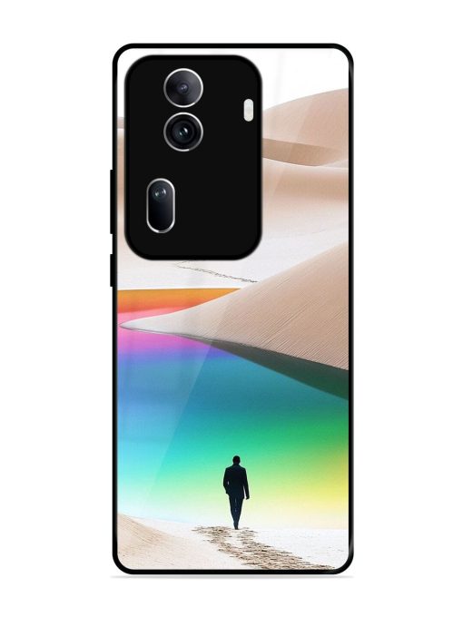 Desert Dreams Glossy Soft Edge Case for Oppo Reno 11 Pro (5G) Chachhi