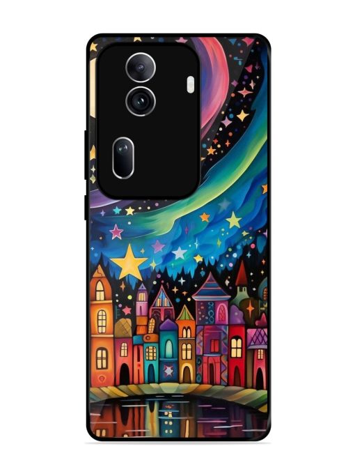 Starlit Village Glossy Soft Edge Case for Oppo Reno 11 Pro (5G) Chachhi