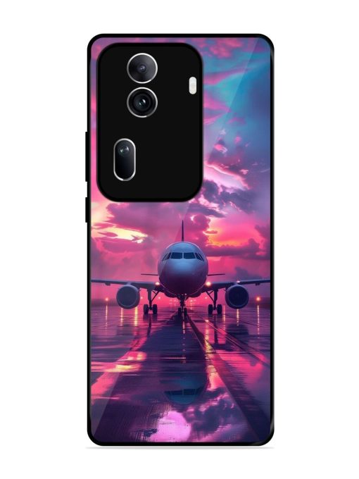 Neon Runway Glossy Soft Edge Case for Oppo Reno 11 Pro (5G) Chachhi