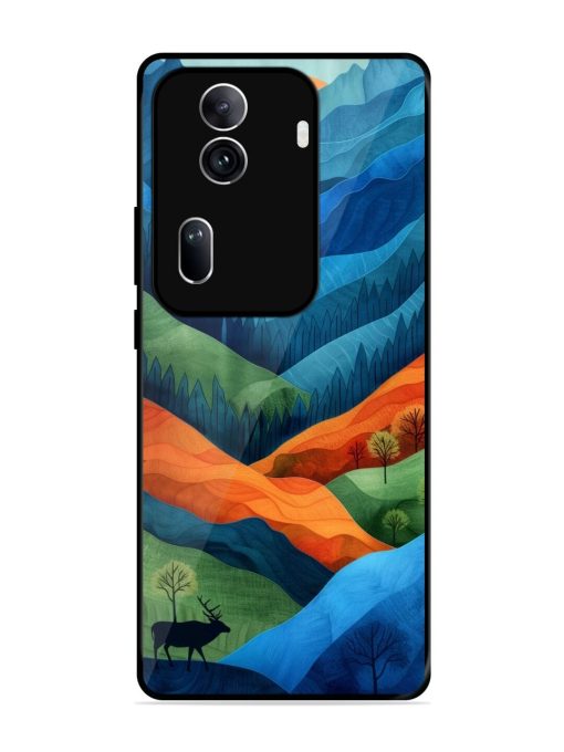 Layers Of The Land Glossy Soft Edge Case for Oppo Reno 11 Pro (5G)