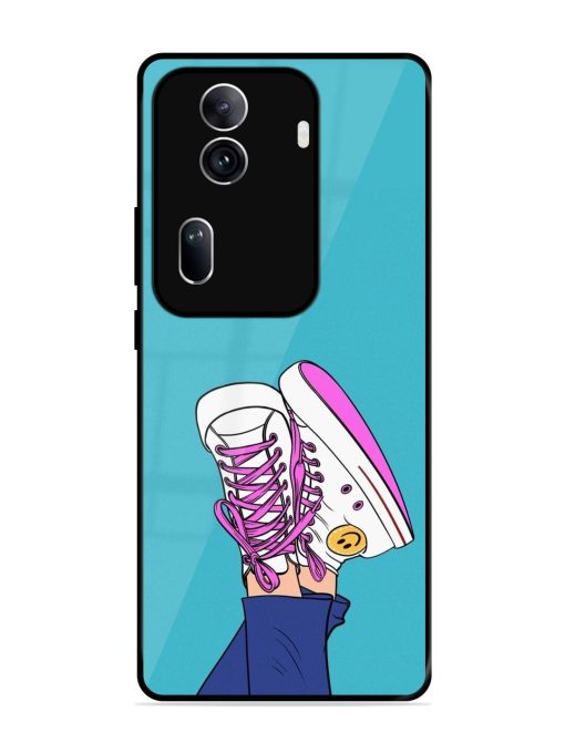 Kick Back And Chill Glossy Soft Edge Case for Oppo Reno 11 Pro (5G)