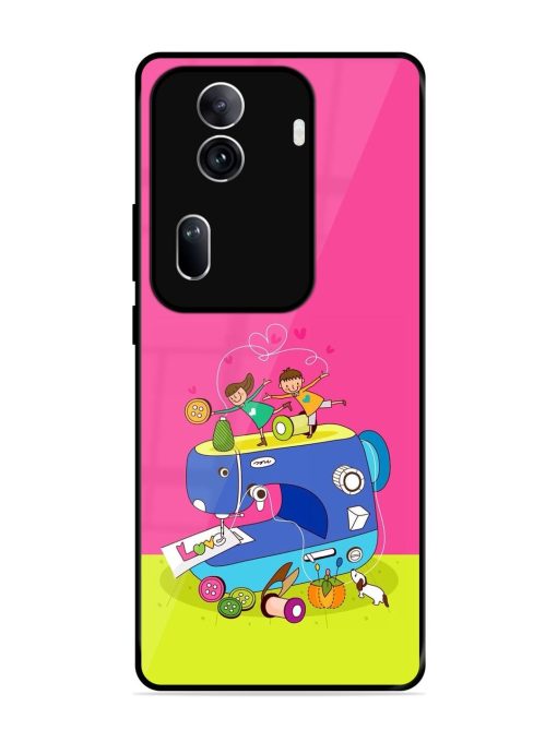 Sew Cute Glossy Soft Edge Case for Oppo Reno 11 Pro (5G) Chachhi