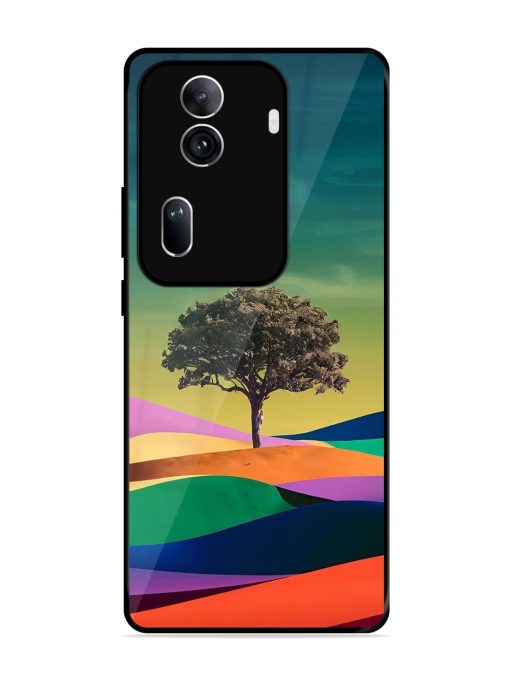 Rainbow'S Lone Sentinel Glossy Soft Edge Case for Oppo Reno 11 Pro (5G) Chachhi