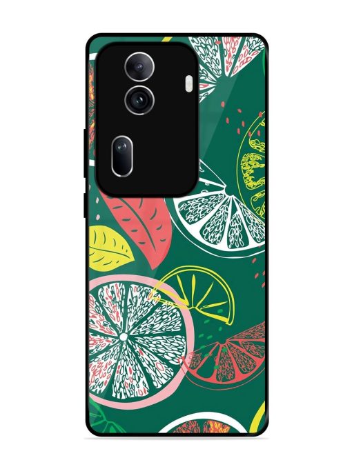 Citrus Symphony Glossy Soft Edge Case for Oppo Reno 11 Pro (5G)