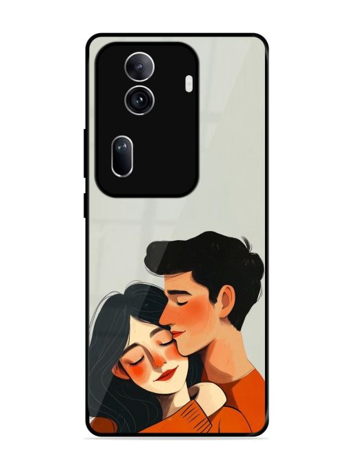 Craft Couples Glossy Soft Edge Case for Oppo Reno 11 Pro (5G) Chachhi