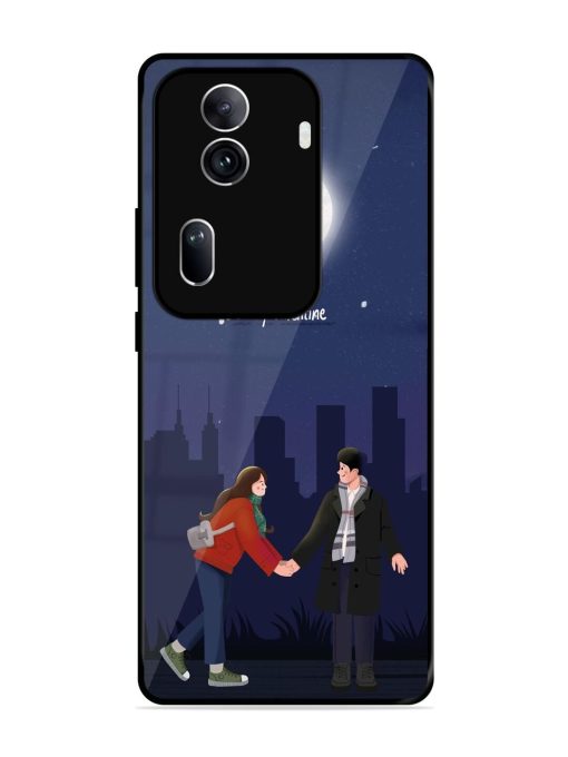 Moonlight Proposal Glossy Soft Edge Case for Oppo Reno 11 Pro (5G)