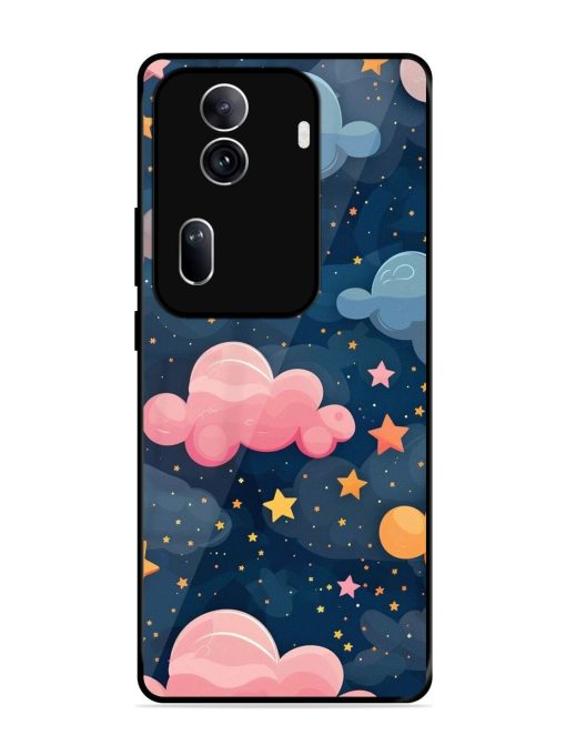 Twinkling Dreams Glossy Soft Edge Case for Oppo Reno 11 Pro (5G) Chachhi