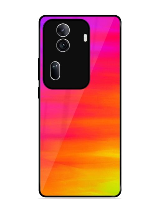 Neon Horizon Glossy Soft Edge Case for Oppo Reno 11 Pro (5G) Chachhi