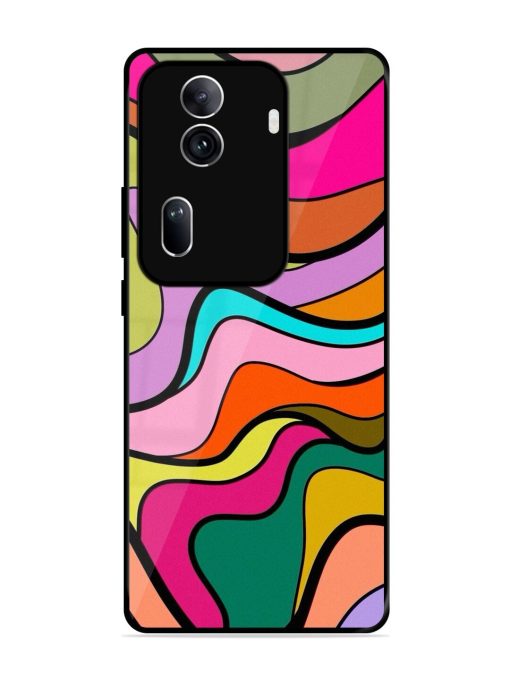 Wavy Wonder Glossy Soft Edge Case for Oppo Reno 11 Pro (5G)