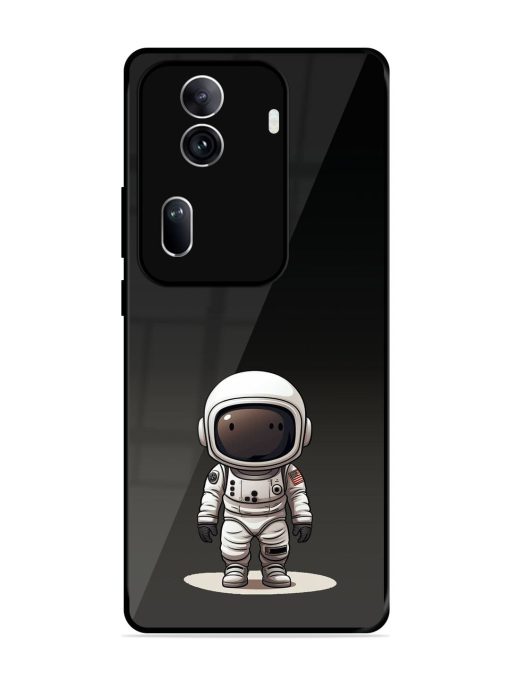 Neon Astronaut Glossy Soft Edge Case for Oppo Reno 11 Pro (5G) Chachhi