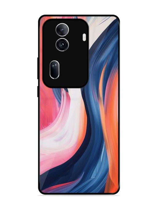 Whirling Hues Glossy Soft Edge Case for Oppo Reno 11 Pro (5G)