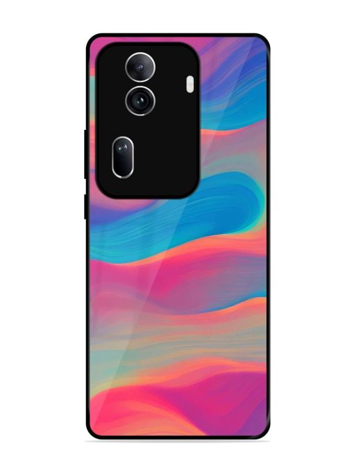 Wavy Wonder Glossy Soft Edge Case for Oppo Reno 11 Pro (5G) Chachhi