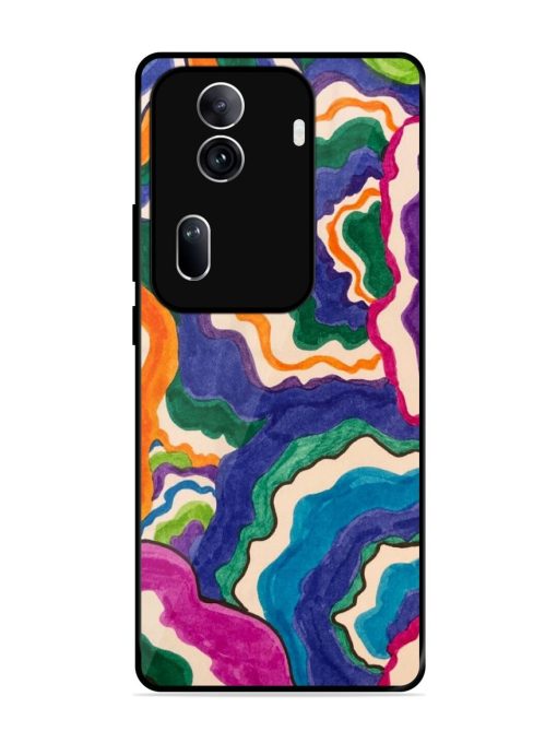 Wavy Wonder Glossy Soft Edge Case for Oppo Reno 11 Pro (5G)