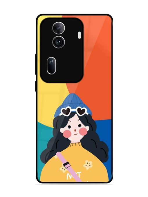 Colorful Vibes Glossy Soft Edge Case for Oppo Reno 11 Pro (5G) Chachhi