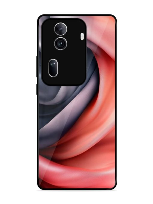 Swirling Silk Glossy Soft Edge Case for Oppo Reno 11 Pro (5G) Chachhi