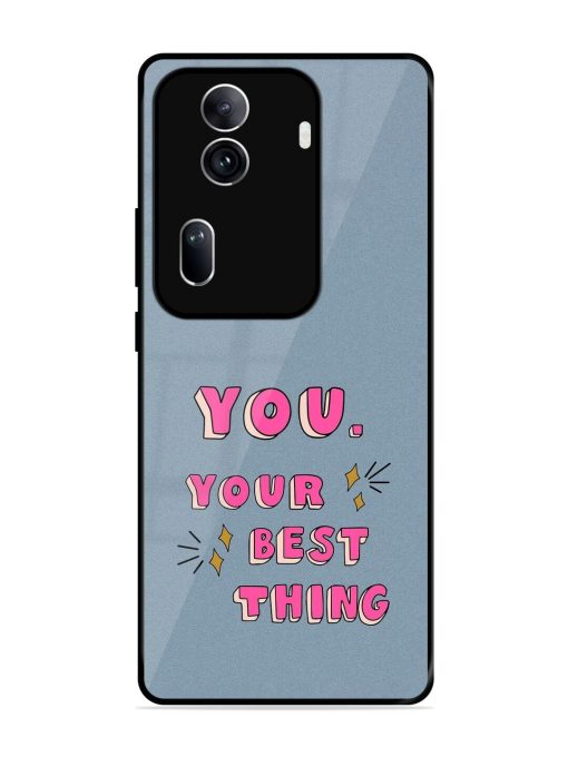 Self-Love Sparkles Glossy Soft Edge Case for Oppo Reno 11 Pro (5G) Chachhi