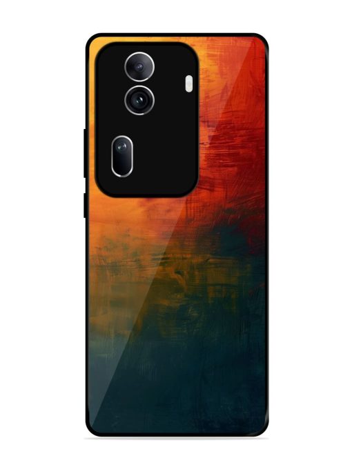 Golden Hour Canvas Glossy Soft Edge Case for Oppo Reno 11 Pro (5G) Chachhi