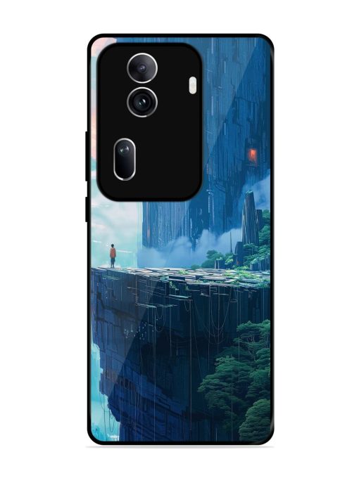 Solitude In The Sky Glossy Soft Edge Case for Oppo Reno 11 Pro (5G)