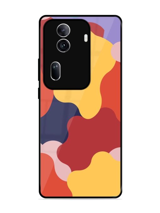 Gooey Color Chaos Glossy Soft Edge Case for Oppo Reno 11 Pro (5G) Chachhi