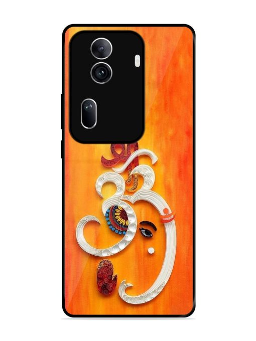 Ganesha In Quilling Art Glossy Soft Edge Case for Oppo Reno 11 Pro (5G)