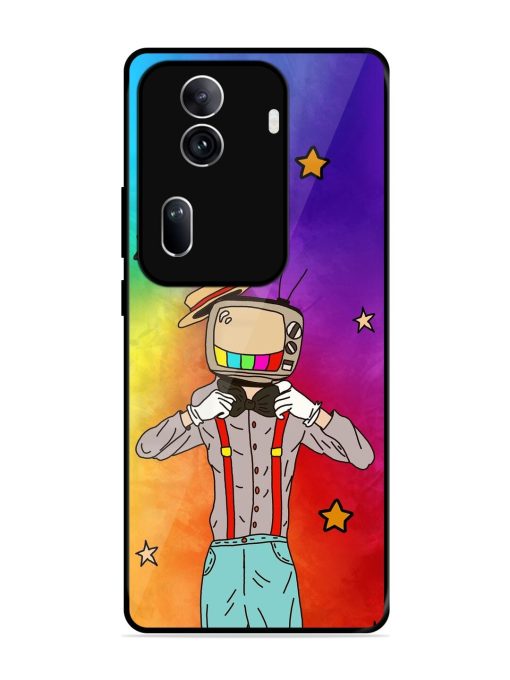 Tv Personality Glossy Soft Edge Case for Oppo Reno 11 Pro (5G)