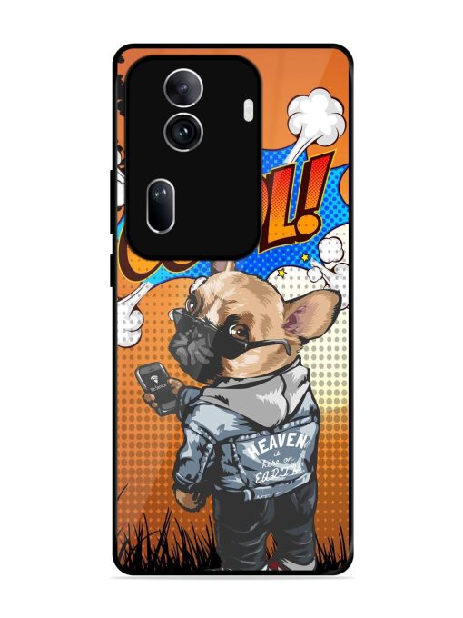 Cool Pup Glossy Soft Edge Case for Oppo Reno 11 Pro (5G) Chachhi