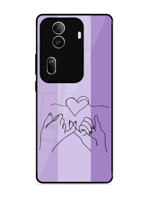 Forever Linked Glossy Soft Edge Case for Oppo Reno 11 Pro (5G) Chachhi