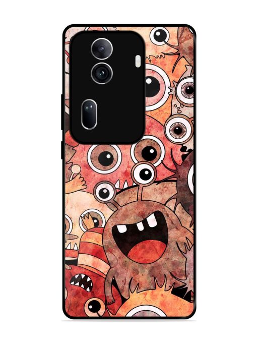 Monster Mash Glossy Soft Edge Case for Oppo Reno 11 Pro (5G)