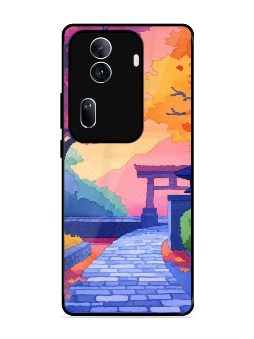 Autumnal Serenity Glossy Soft Edge Case for Oppo Reno 11 Pro (5G) Chachhi