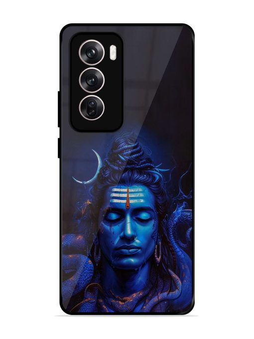 Mystic Mahadev Glossy Soft Edge Case for Oppo Reno 12 (5G) Chachhi