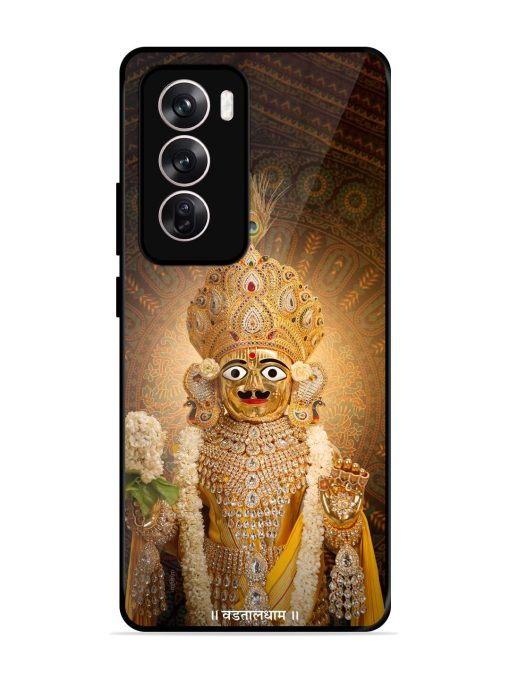 Hare Krishna Maharaj Glossy Soft Edge Case for Oppo Reno 12 (5G) Chachhi