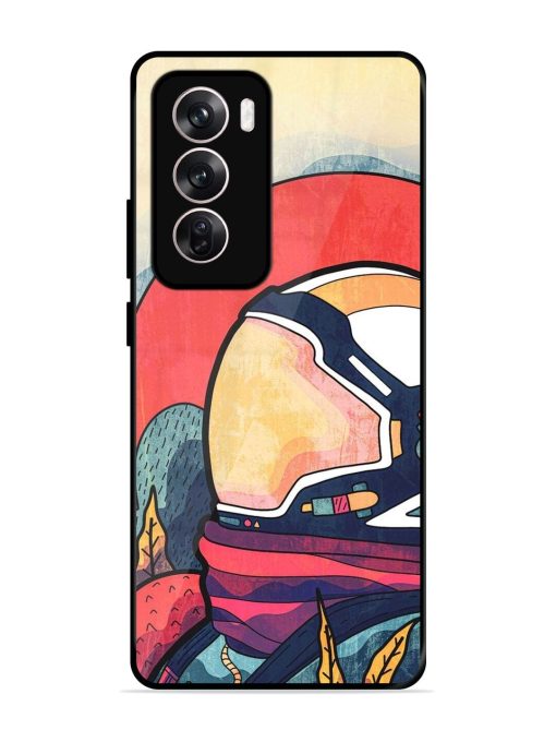 Cosmic Daydream Glossy Soft Edge Case for Oppo Reno 12 (5G) Chachhi