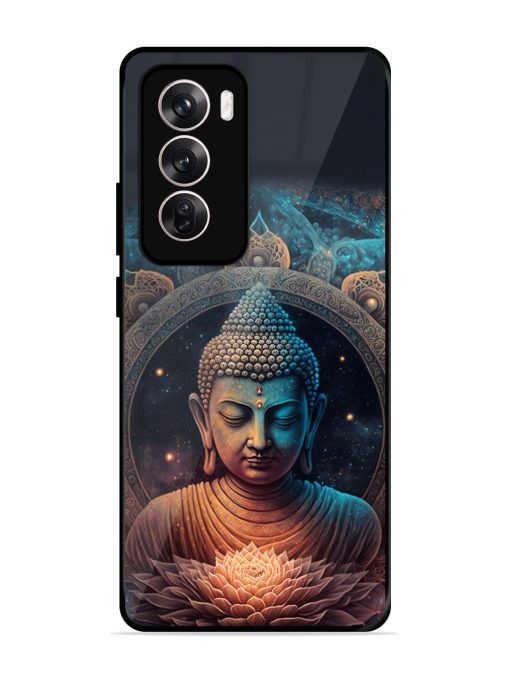 The Buddha Art Glossy Soft Edge Case for Oppo Reno 12 (5G) Chachhi