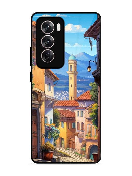 Tuscan Twilight Glossy Soft Edge Case for Oppo Reno 12 (5G) Chachhi