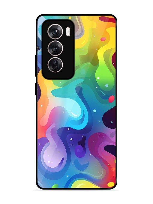 Rainbow River Glossy Soft Edge Case for Oppo Reno 12 (5G) Chachhi