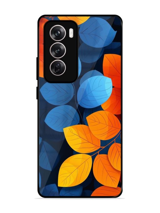 Autumn'S Contrast Glossy Soft Edge Case for Oppo Reno 12 (5G) Chachhi