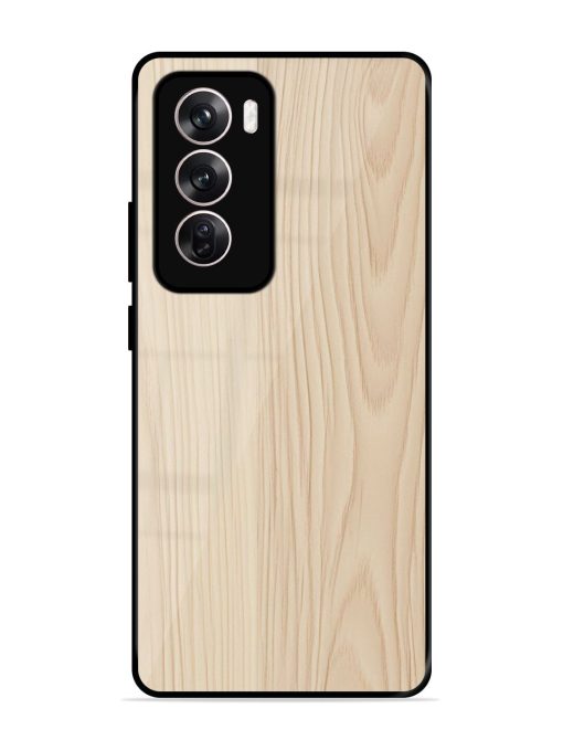 Textured Timber Glossy Soft Edge Case for Oppo Reno 12 (5G) Chachhi