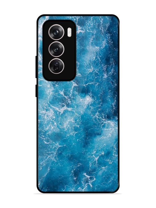 Oceanic Abyss Glossy Soft Edge Case for Oppo Reno 12 (5G) Chachhi