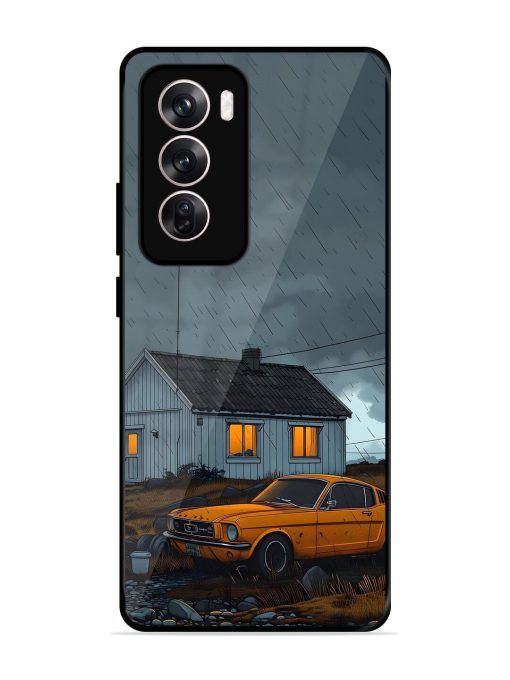 Rainy Day Retreat Glossy Soft Edge Case for Oppo Reno 12 (5G)