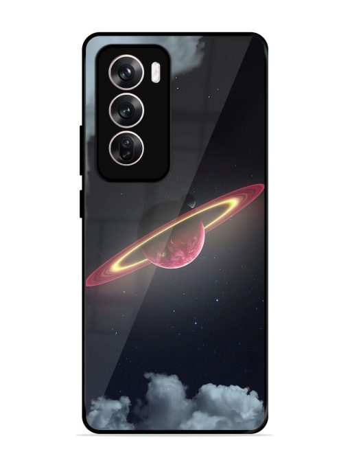 Cosmic Ballet Glossy Soft Edge Case for Oppo Reno 12 (5G) Chachhi