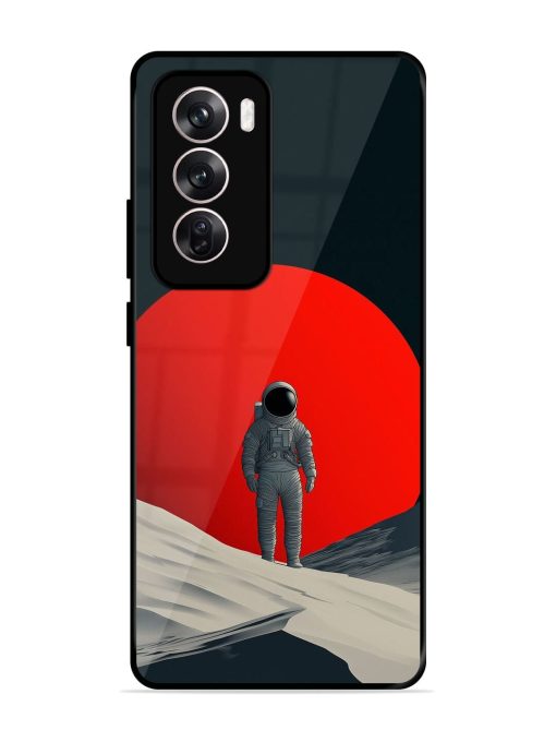 Solitude'S Embrace Glossy Soft Edge Case for Oppo Reno 12 (5G) Chachhi