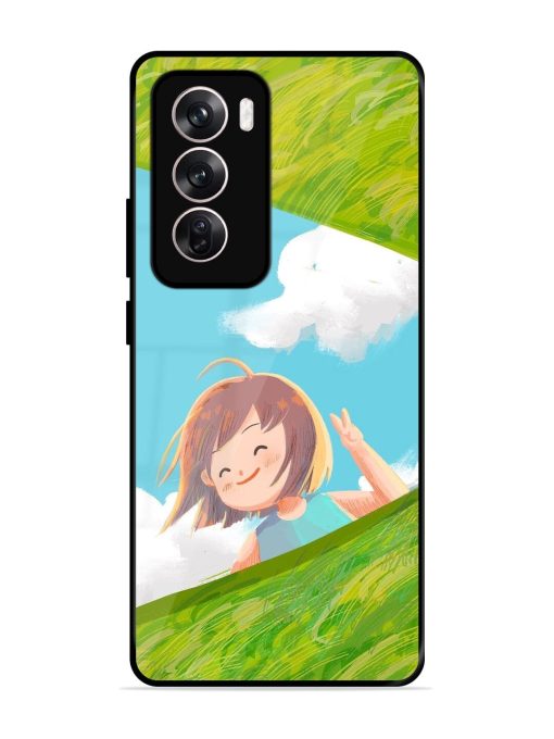 I'M On My Way Glossy Soft Edge Case for Oppo Reno 12 (5G) Chachhi