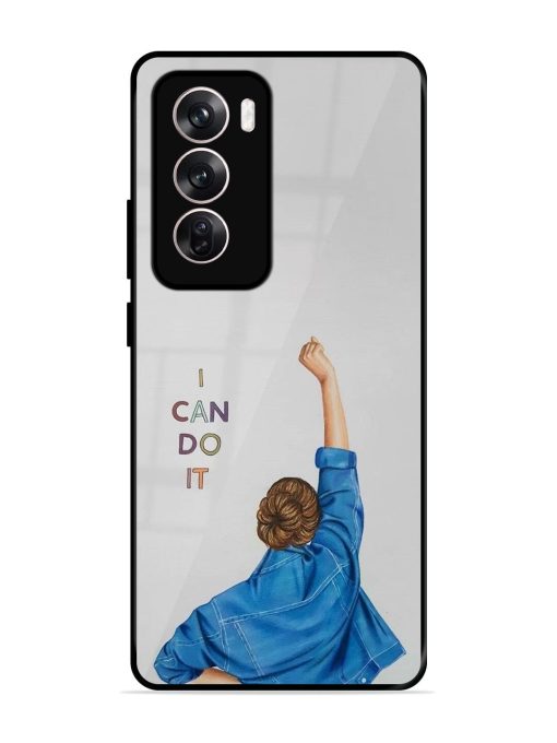 Can Do It Glossy Soft Edge Case for Oppo Reno 12 (5G) Chachhi