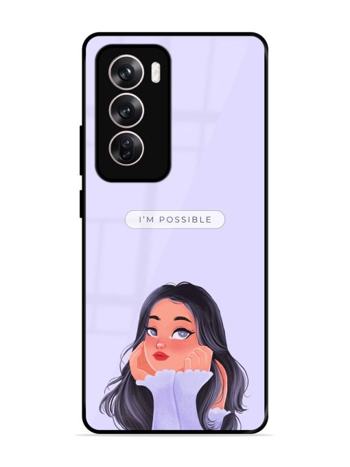 Im Possible Glossy Soft Edge Case for Oppo Reno 12 (5G) Chachhi