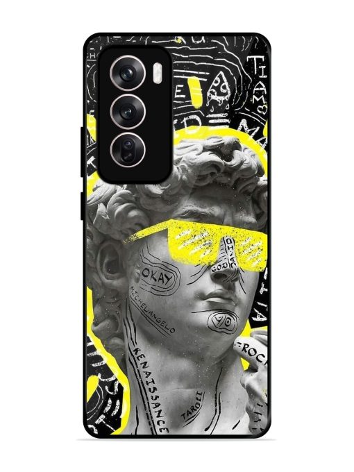 The Renaissance Rockstar Glossy Soft Edge Case for Oppo Reno 12 (5G)