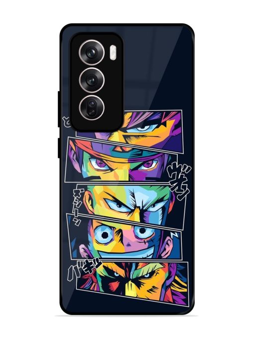 One Piece Powerhouse Glossy Soft Edge Case for Oppo Reno 12 (5G) Chachhi